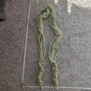 Source Unknown Light Green Scarf